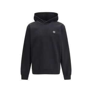Philipp Plein Men Hoodie In Cotton With Logo Detail